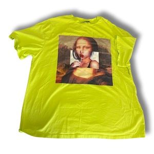 Shein Mona Lisa t shirt